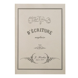 Zeszyt do nauki kaligrafii J.HERBIN D'Ecriture Copperplate