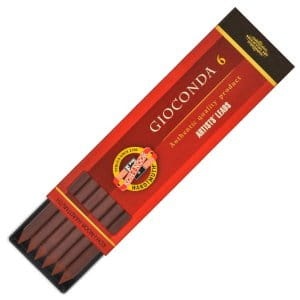 Wkład szkicowy 4377 do ołówka mechanicznego 5,6mm Koh-i-noor - sepia jasnobrązowa