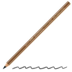 Węgiel drzewny w ołówku Faber-Castell M - średni