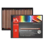 Kredki artystyczne Luminance 6901 Caran d'Ache - zestaw 20 kolorów