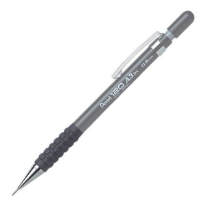 Ołówek automatyczny A120 A3DX Pentel - 0,5mm SZARY