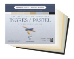 Blok do pasteli Ingres Pastel Clairefontaine -  130g, 25ark, 24x30cm, kolorowy