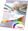 Kredki akwarelowe Pentel Arts 24 kolory