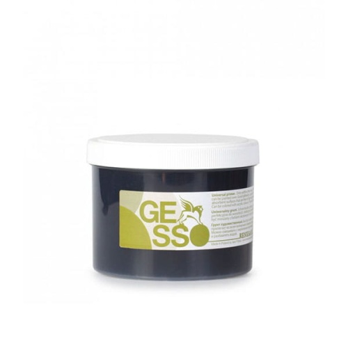 Grunt malarski, gesso Renesans 500ml - czarne