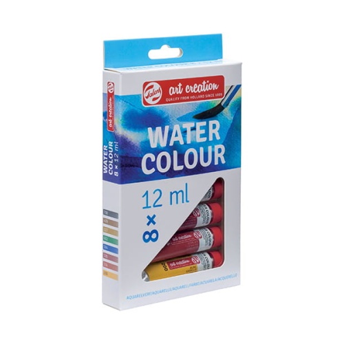 alens ArtCreation zestaw farb akwarelowych 8x12 ml