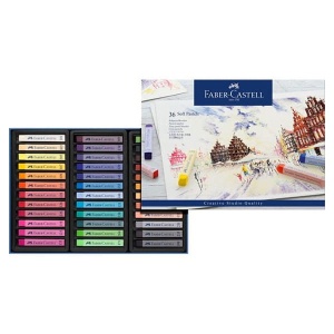 Pastele miękkie FABER-CASTELL Soft Pastels 36 kolorów