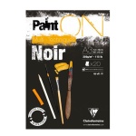 Blok uniwersalny Clairefontaine Paint On NOIR Multi -Techniques - 250g, A3, 20akr. 