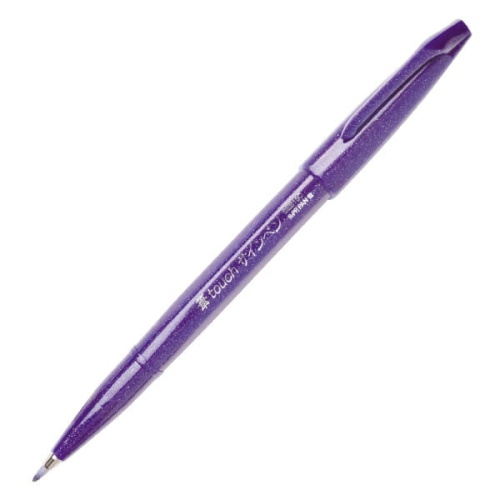 Flamaster Pentel Touch Brush Pen SES15 - fioletowy.jpg