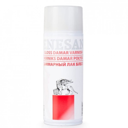 Werniks końcowy damarowy do farb olejnych Renesans 400ml - w spray'u - BŁYSZCZĄCY.jpg