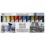 Zestaw farba olejnych Rive Gauche Fine Oil Sennelier 10x21ml