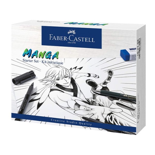 Zestaw artystyczny do malowania Mangi, komiksów Faber-Castell.jpg