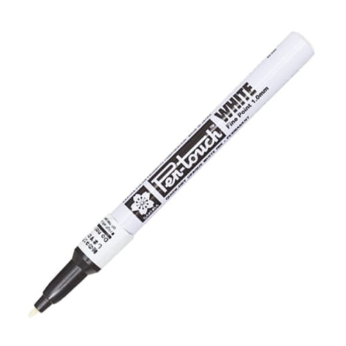 Marker permanentny Pen-touch Sakura - biały - F - 1,0mm.jpg