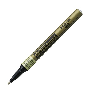 Marker permanentny Pen-touch Sakura - złoty - F - 1,0mm 