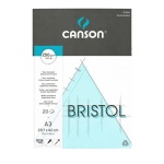 Blok szkicowy Canson Bristol Pad - 250g, 20ark, A3 
