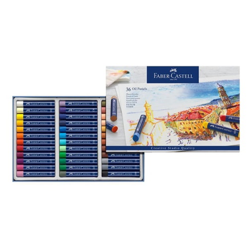Pastele olejne Oil Pastels FABER-CASTELL - 36 kol.