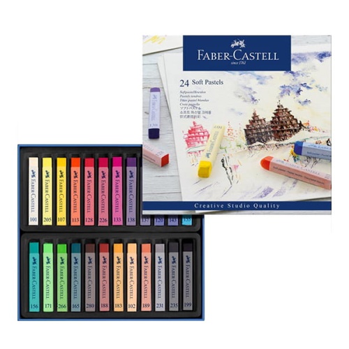 Pastele miękkie FABER-CASTELL Studio Quality 24 kolory