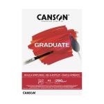 Blok Canson  Graduate Huile & Acrylic - 290g, 20ark, A5