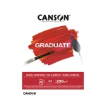 Blok Canson  Graduate Huile & Acrylic - 290g, 20ark, A4