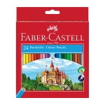 Kredki ołówkowe FABER-CASTELL ECO Zamek 24 kolory