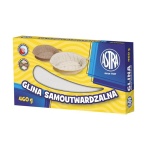 Glina samoutwardzalna Astra 460g biała