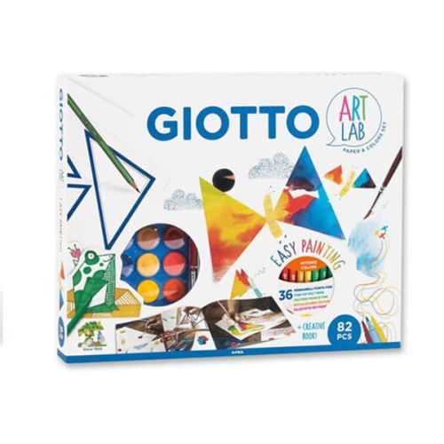 Zestaw kreatywny Giotto ART LAB Easy Painting - 82 elementy
