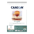 Blok szkicowy Canson "C" a grain - 180g, 30ark, A3+, na spirali