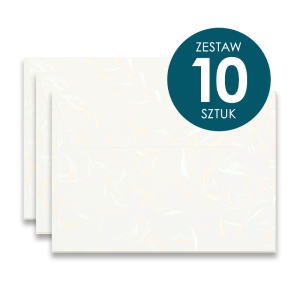 Koperta Galeria Papieru C6, 114x162mm, Wiatr biały - 10 sztuk