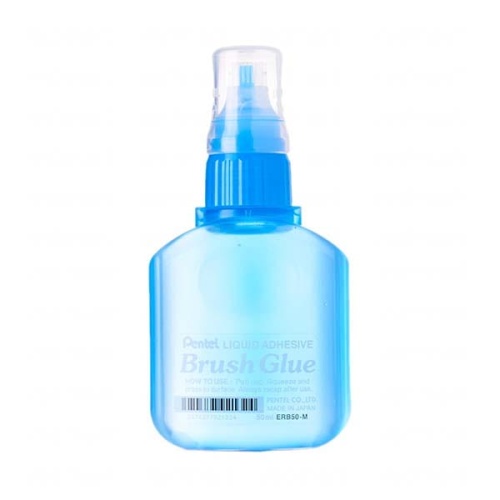 Klej w płynie z dozownikiem w kształcie pędzelka Pentel - 50ml.jpg