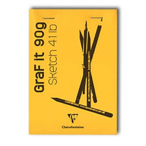 Szkicownik Clairefontaine GRAF IT SKETCH - 90g, 80k, A4.jpg
