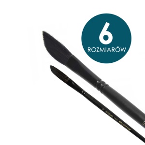Pędzle sztyletowy Renesans 3088D krótki trzonek - Dagger