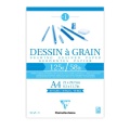 Szkicownik Clairefontaine Dessin a Grain - 125g, 40ark, A4.jpg