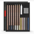 Zestaw artystyczny do rysowania Caran d'Ache Light & Shade Set  - 15 elementów.jpg