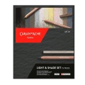 Zestaw artystyczny do rysowania Caran d'Ache Light & Shade Set  - 15 elementów.jpg