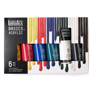 Farby akrylowe Liquitex BASICS 6x118ml 