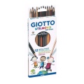 Kredki ołówkowe GIOTTO Stilnovo Skin Tones - 12 kolorów.jpg
