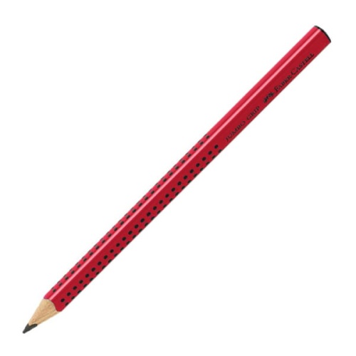 Ołówek grafitowy Jumbo Grip 2001 Faber-Castell - B - red.jpg