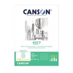 Blok szkicowy Canson 1557 120g, 50ark. A3, fakturowany