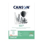 Blok rysunkowy Canson 1557 180g, 30ark. A3, fakturowany 