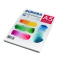 Blok do akwareli AURORA Hot Pressed (gładki) 300g, 12 ark. A5 klejony.jpg