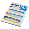 Blok do akwareli AURORA Cold Pressed (średnioziarnisty) 300g, 12 ark. A5 na spirali.jpg