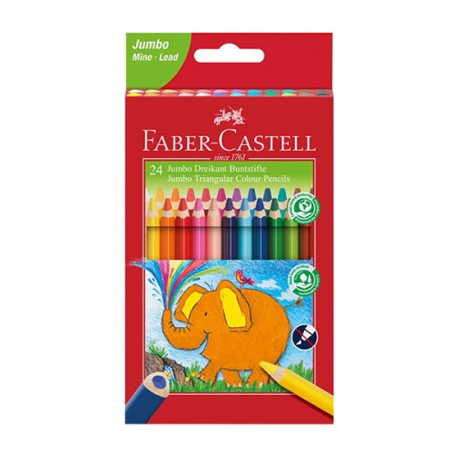 Kredki ołówkowe JUMBO TRIANGEL FABER-CASTELL 24 kolorów.jpg