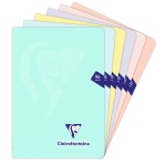  Zeszyt, notatnik Mimesys Pastel Clairefontaine A5, 48k., kratka - transparentny 