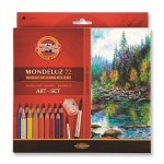 Kredki akwarelowe Koh-i-noor Mondeluz ART -SET - 72 kolory