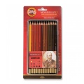 Kredki akwarelowe Koh-i-noor Mondeluz DRAWING BROWN LINE - 12 kolorów w metalowej kasecie.jpg