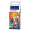 Zestaw flamastrów Pitt Artist  Faber Castell MANGA SHONEN - 6 kolorów.jpg
