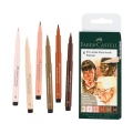 Zestaw flamastrów Pitt Artist Faber Castell PORTRAIT - 6 kolorów.jpg