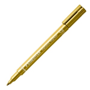 Flamaster, marker metalicznych STAEDTLER - złoty