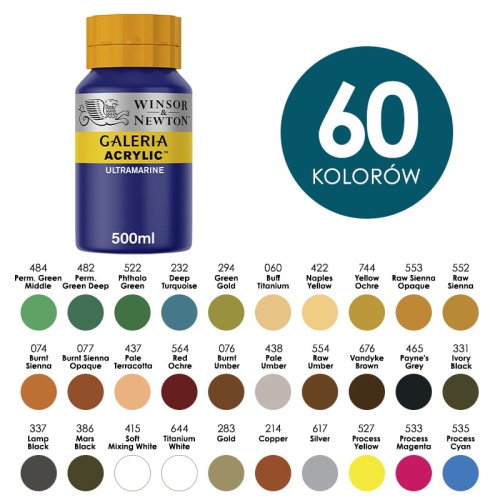 Farby akrylowe GALERIA Winsor & Newton 500ml - różne kolory.jpg