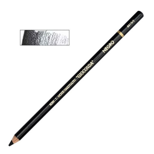 Pastel suchy Koh-i-noor GIOCONDA 8815 w drewnianej oprawie - czarny twardy.jpg
