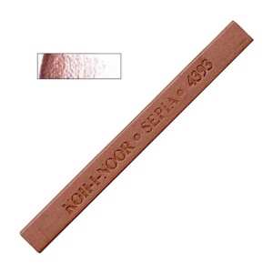 Pastel suchy w sztyfcie Koh-i-Noor 4393 - sepia czerwona